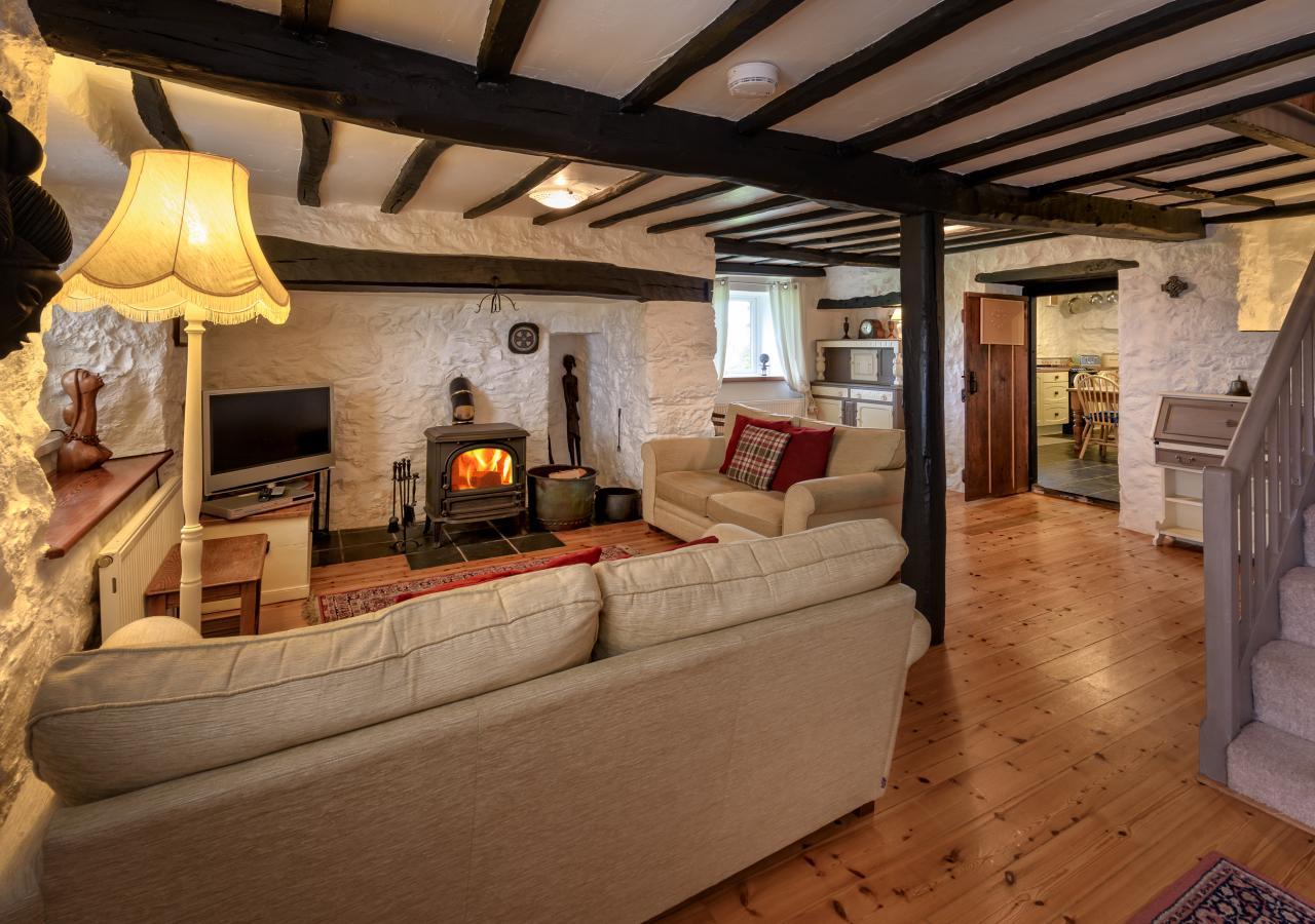 Villa Ysgubor Bach Aberdaron Exterior foto